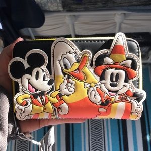 Halloween Mickey loungefly wallet